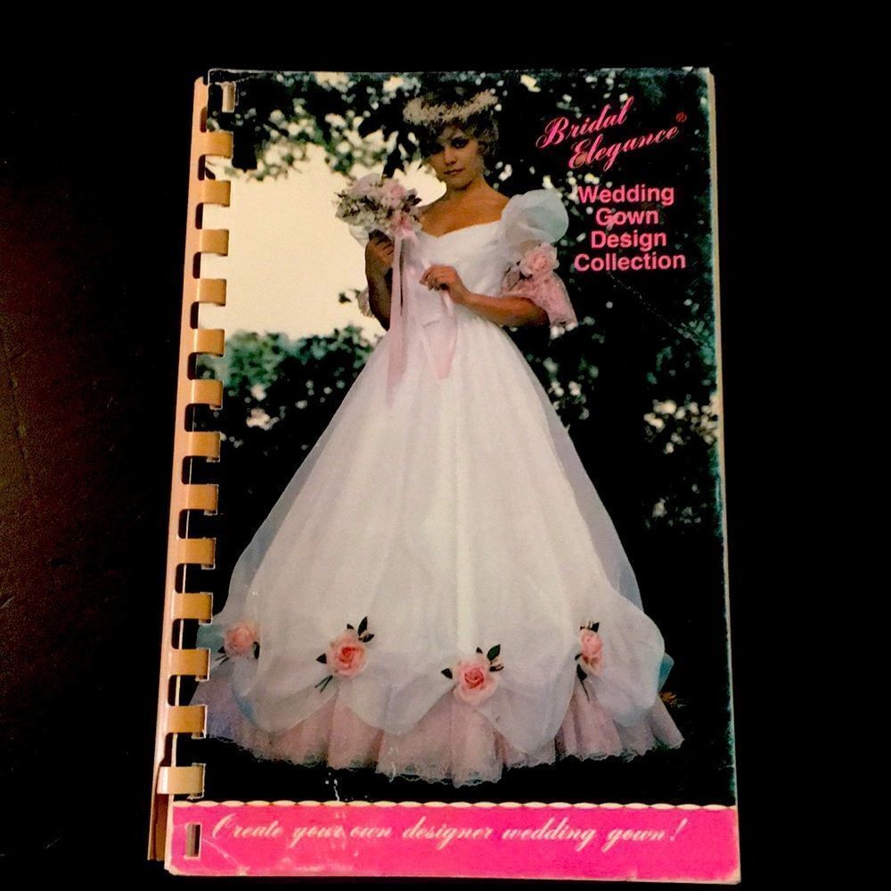Vintage Bridal Elegance Wedding Gown Design Collection Book / Create Your Own De